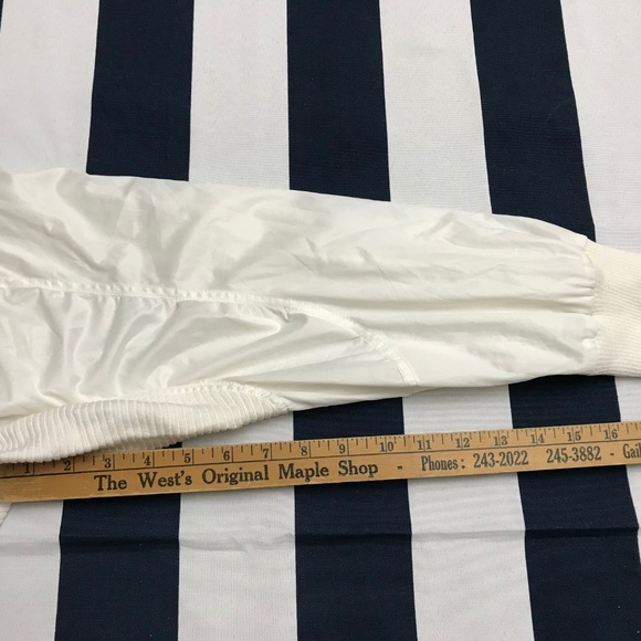 FILA Women Windbreaker Full Zip Jacket White XL - Picture 6 of 8